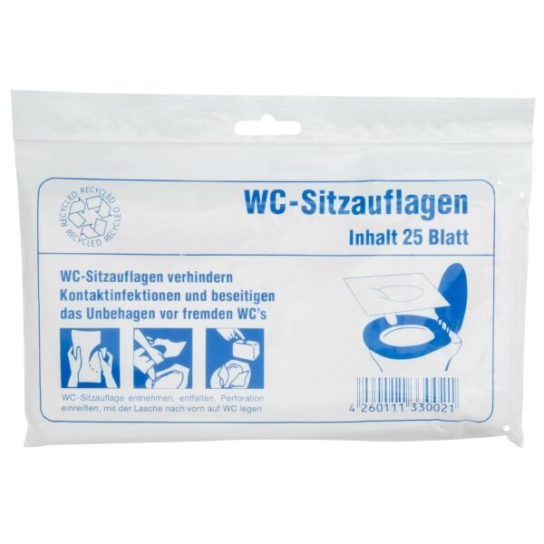 WC-Sitzauflage, 25 Stück