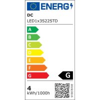 LED-Leseleuchte 3W mit Dimmschalter