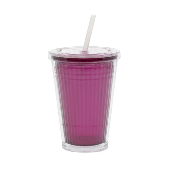 Trinkbecher, 450 ml, brombeer