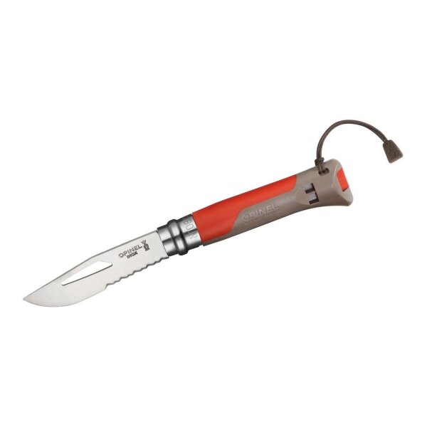 Opinel Taschenmesser No 08 outdoor, rot