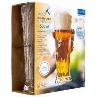 koziol Wei&szlig;bierglas 500ml, 2er Set, CLUB No. 11