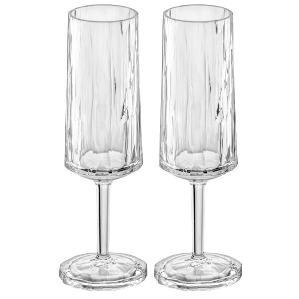 koziol Sektglas 100ml, 2er Set, CLUB No. 14