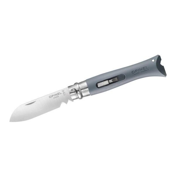 Opinel Taschenmesser No 09 grau 2 Bits